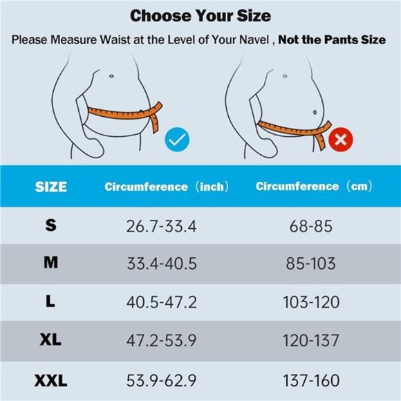 FREETOO Back Brace for Lower Back Pain Relief with Pulley System,Lumbar Support - Picture 6 of 7